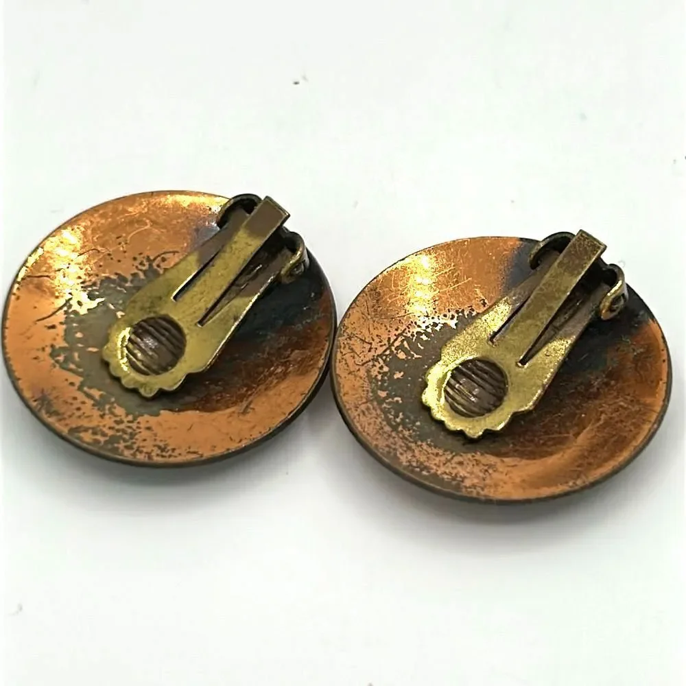 Mixed Metal Vintage Earrings Set